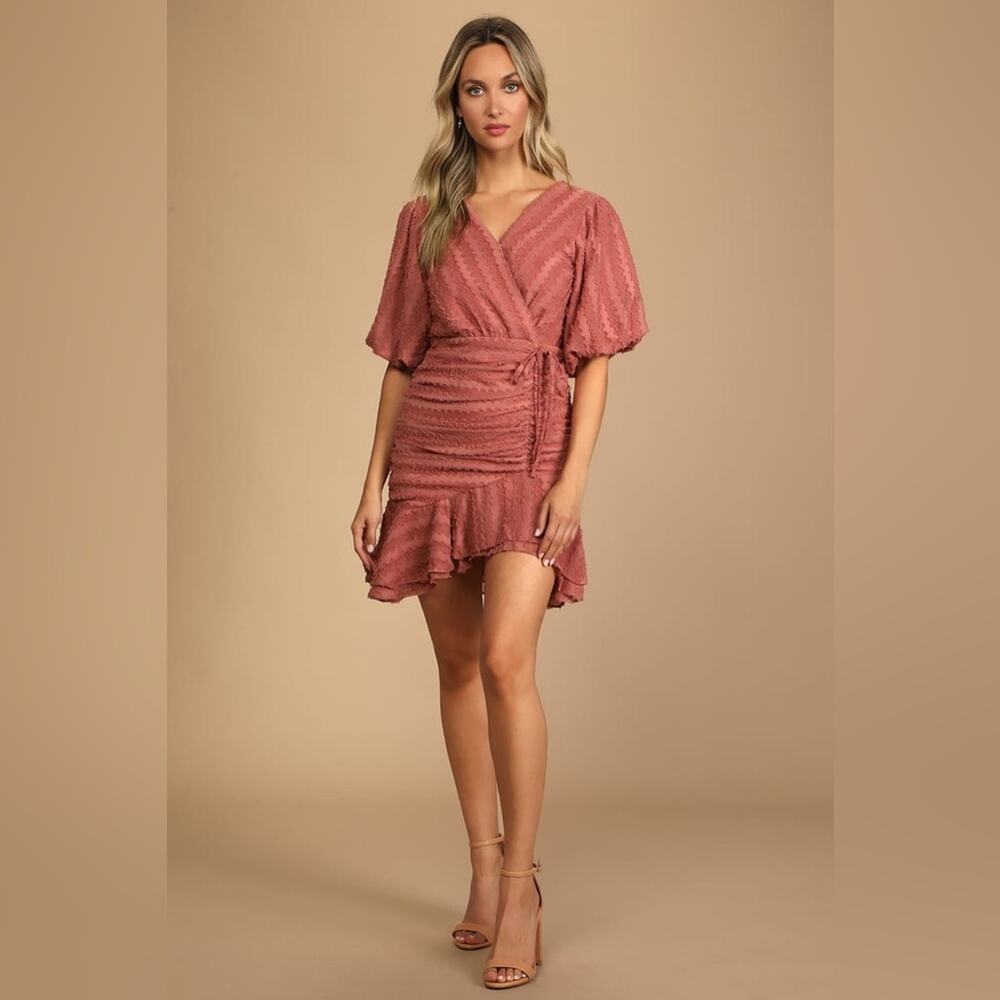 Lulu's Pink Mini Dress